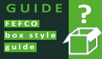 FEFCO box style guide